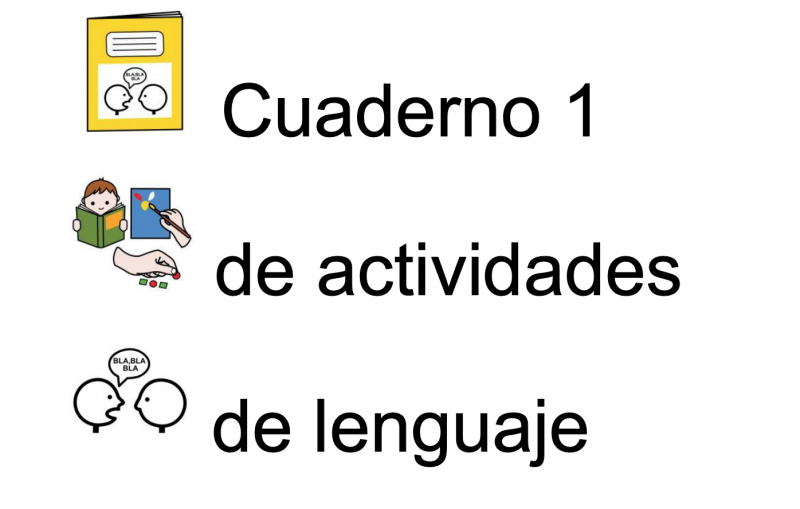 Cuaderno de actividades para fomentar el lenguaje