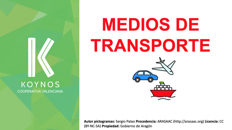 Medios de transporte